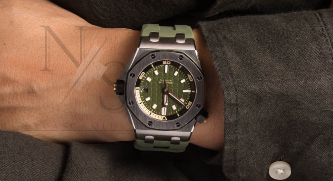 Royal Oak Offshore Diver Green Dial